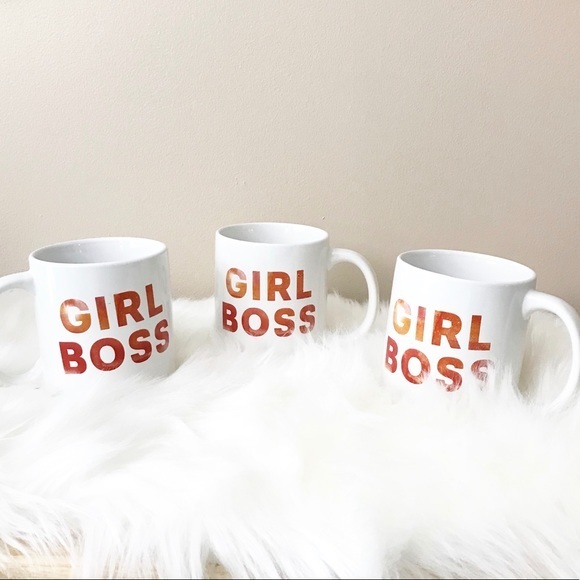 "Girl Boss" 11 oz Distressed Coffee Mug, NWOT - Picture 7 of 7